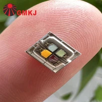 Đèn LED SMD 5050 RGB RGBW với ống kính thủy tinh phẳng